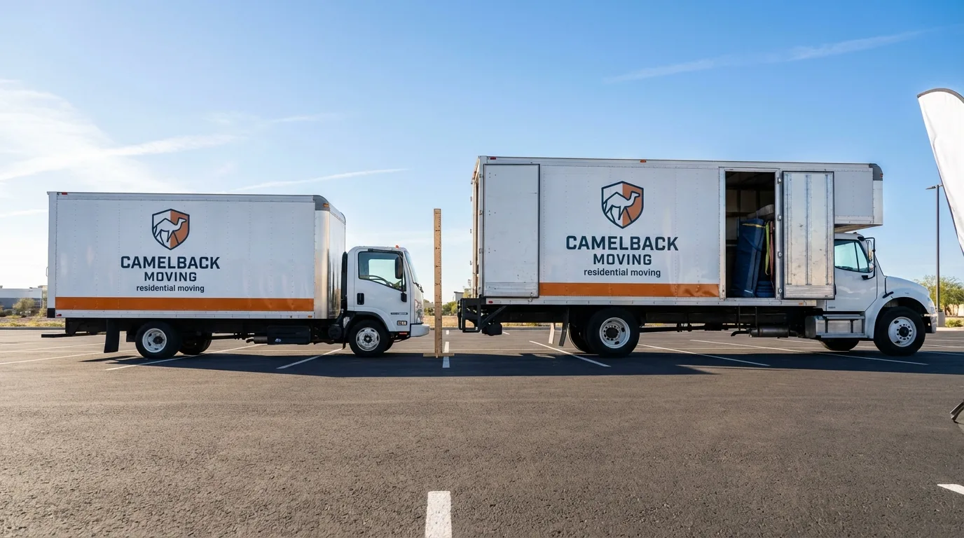 Moving truck size capacity guide in Maryville